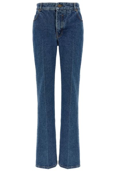 Balmain Straight-Leg Denim Jeans