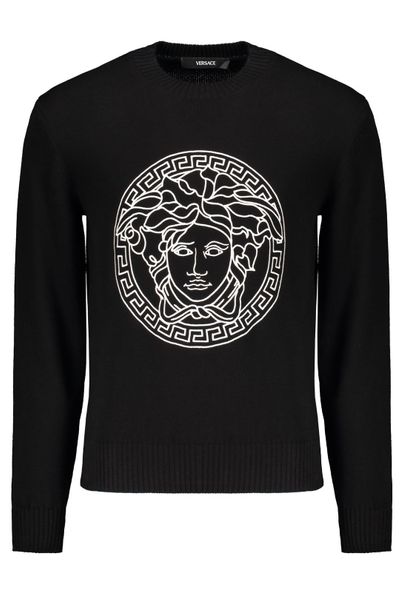 Versace Long-Sleeved Crewneck Jumper