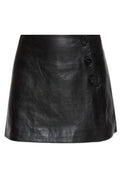 Iro Rebelle Short Leather Skirt