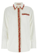 Valentino Embellished Long-Sleeved Shirt