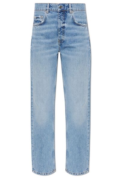 Anine Bing Kate Straight-Leg Jeans