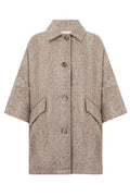 Fedeli Single-Breasted Short Coat