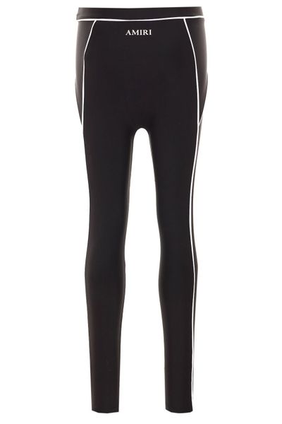 Amiri Logo Trim Leggings Pants