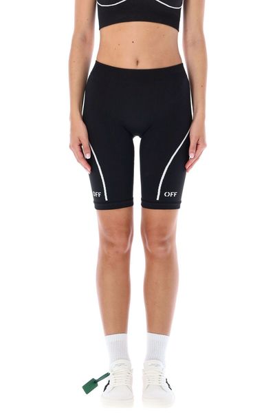 Off-White Athleisure Logo Detailed Shorts