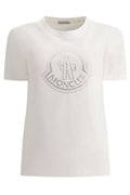 Moncler Logo Embellished Crewneck T-Shirt