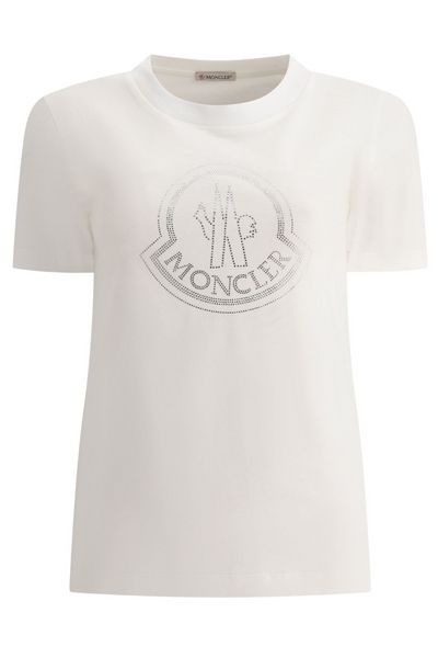 Moncler Logo Embellished Crewneck T-Shirt
