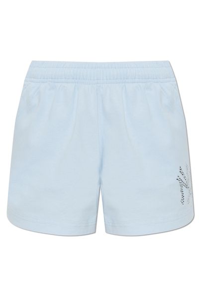 Sporty & Rich Yankees Embellished Disco Shorts