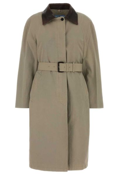 Prada Belted Overcoat