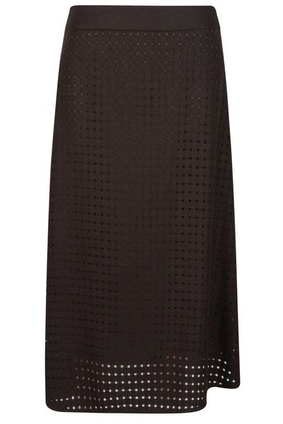 Peserico Cut-Out Detailed Skirt