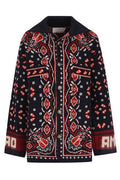 Giada Benincasa Cortina Lover Jacquard Cardigan