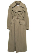 Maison Margiela Deconstructed Belted Trench Coat