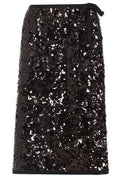 Prada Sequin-Embellished Midi Skirt
