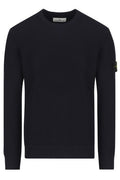 Stone Island Logo Patch Crewneck Knitted Jumper