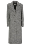 Peserico Herringbone Long Coat