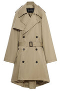 Balenciaga Double-Breasted Belted Coat