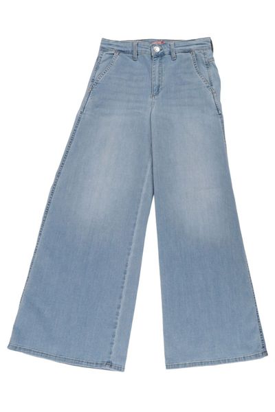 Liu Jo Logo Plaque Wide-Leg Jeans