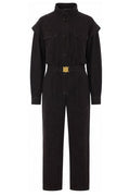 Elisabetta Franchi Belted Utility Jumpsuit