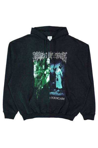 Vetements Cof Cut-Up Oversized Hoodie