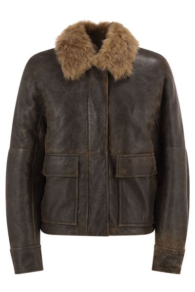 Brunello Cucinelli Aviator Jacket