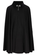 Il Tabarro Pleated Chain-Detail Cape