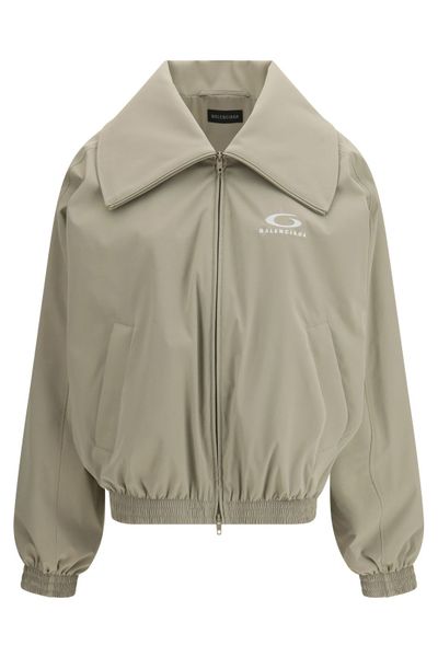 Balenciaga High Collar Zipped Jacket