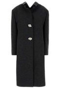 Prada Shetland Long Coat