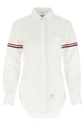 Thom Browne RWB Stripe Detailed Buttoned Shirt
