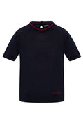 Moncler Jacquard Logo Crewneck Jumper