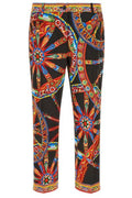 Dolce & Gabbana Carretto-Printed Poplin Trousers