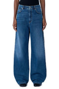 Sportmax Gastone Logo-Patch Wide-Leg Jeans