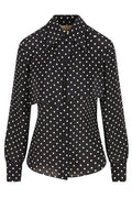 Valentino Polka Dot Printed Button-Up Shirt