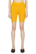 Ester Manas Knit Button-Embellished Biker Shorts