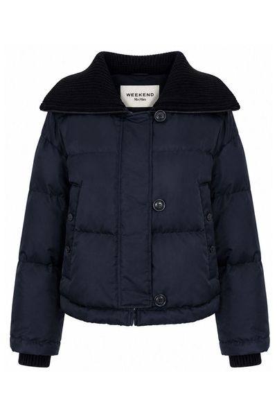 Weekend Max Mara Ribbed Collar Down Jacket