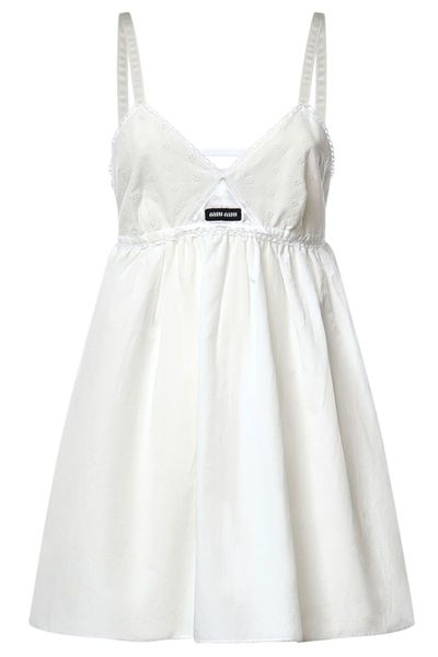 Miu Miu Laced Mini Dress