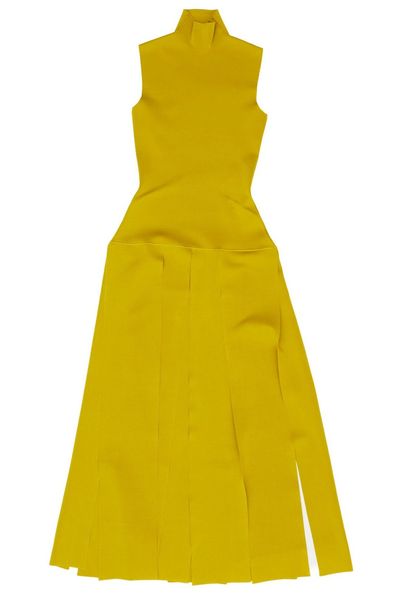 Alaïa Maxi Pleated Dress