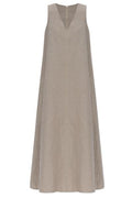 Max Mara Simeone V-Neck Sleeveless Dress