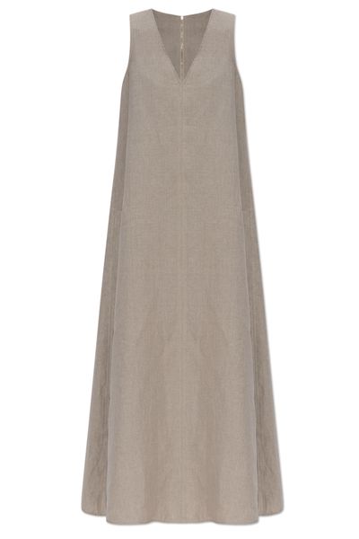 Max Mara Simeone V-Neck Sleeveless Dress