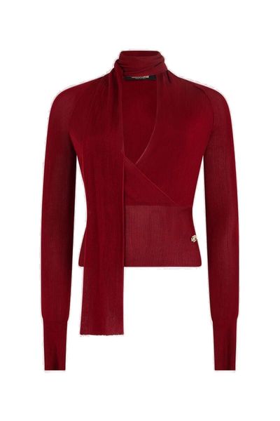 Roberto Cavalli Wrap-Over Jumper
