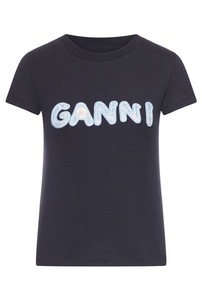 Ganni Crewneck T-Shirt