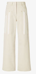 Fendi Wide-Leg Panelled Pants