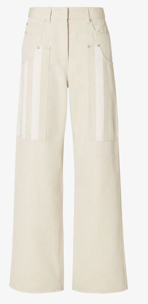 Fendi Wide-Leg Panelled Pants