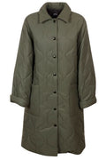 A.P.C. Sarah Quilted Buttoned Coat