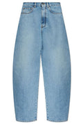 Alaïa Round Denim Pants