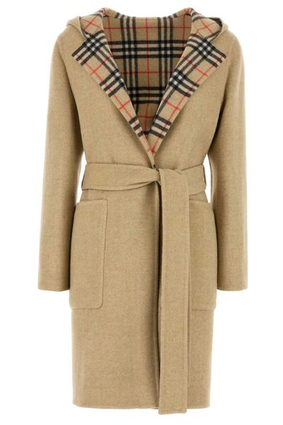 Burberry Belted Reversible Coat