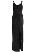 Versace Sleeveless Draped Dress