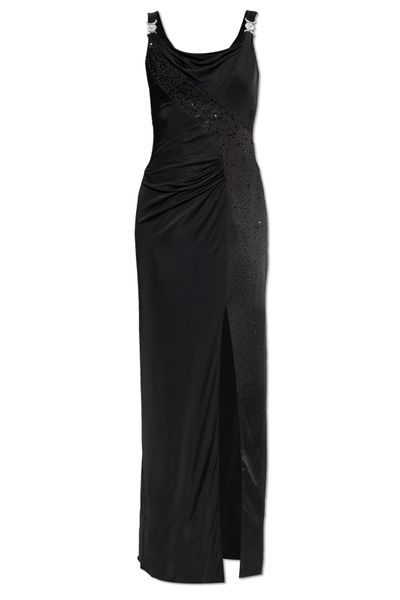 Versace Sleeveless Draped Dress