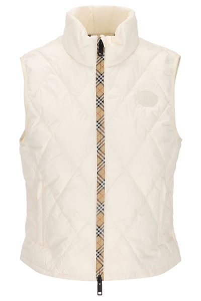 Burberry Quilted Sleeveless Jacket