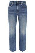 Mother The Mid Rise Rambler Zip Ankle Jeans
