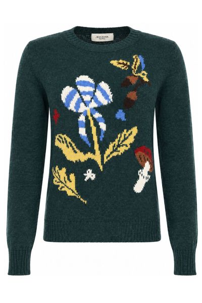 Weekend Max Mara Wkdnitra Motif Intarsia Knitted Jumper