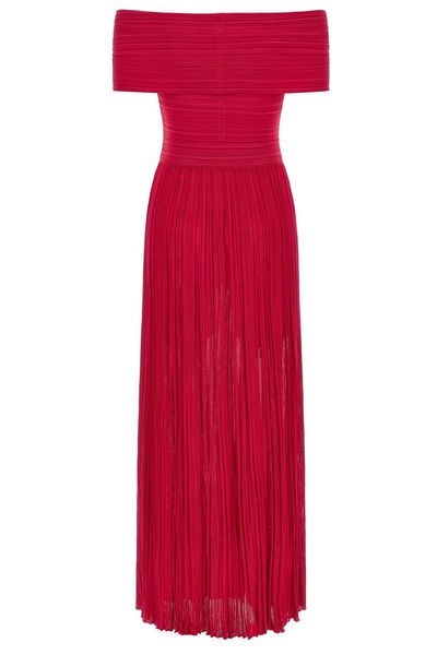 Antonino Valenti Ginevra Pleated Knitted Dress